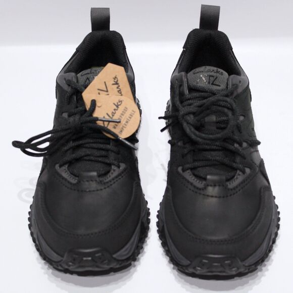 New w/Box Clarks ATL Walk Go Waterproof Black Leather Trail Shoes Men Size 8.5M main image 9
